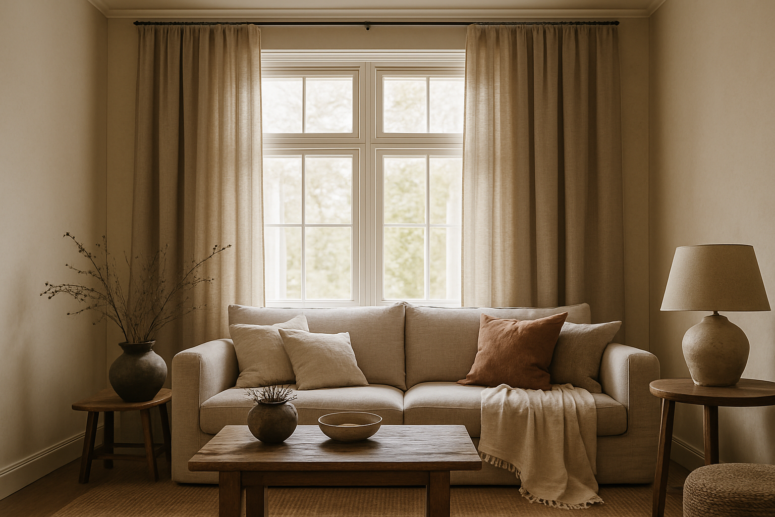 Best Curtain Styling for Living Room: Elegant Solutions for Balanced Spaces section 3 interior styling detail