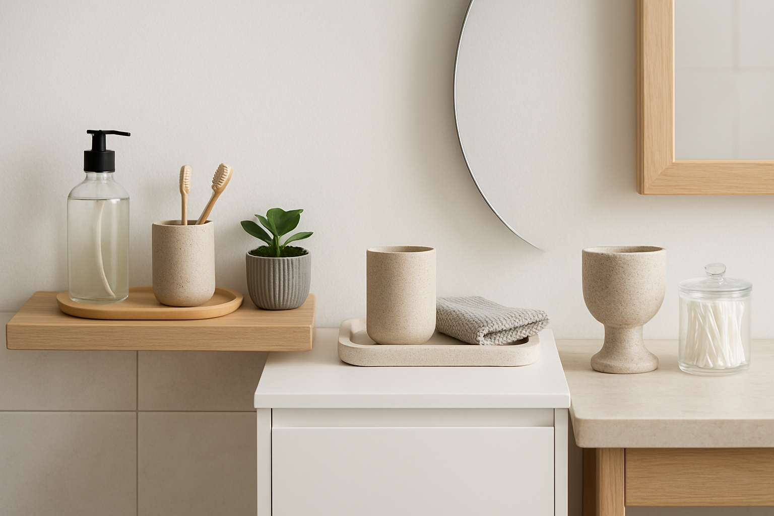 Best Furniture for a Scandinavian Bathroom: Practical Choices with Iconic Style section 4 interior styling detail