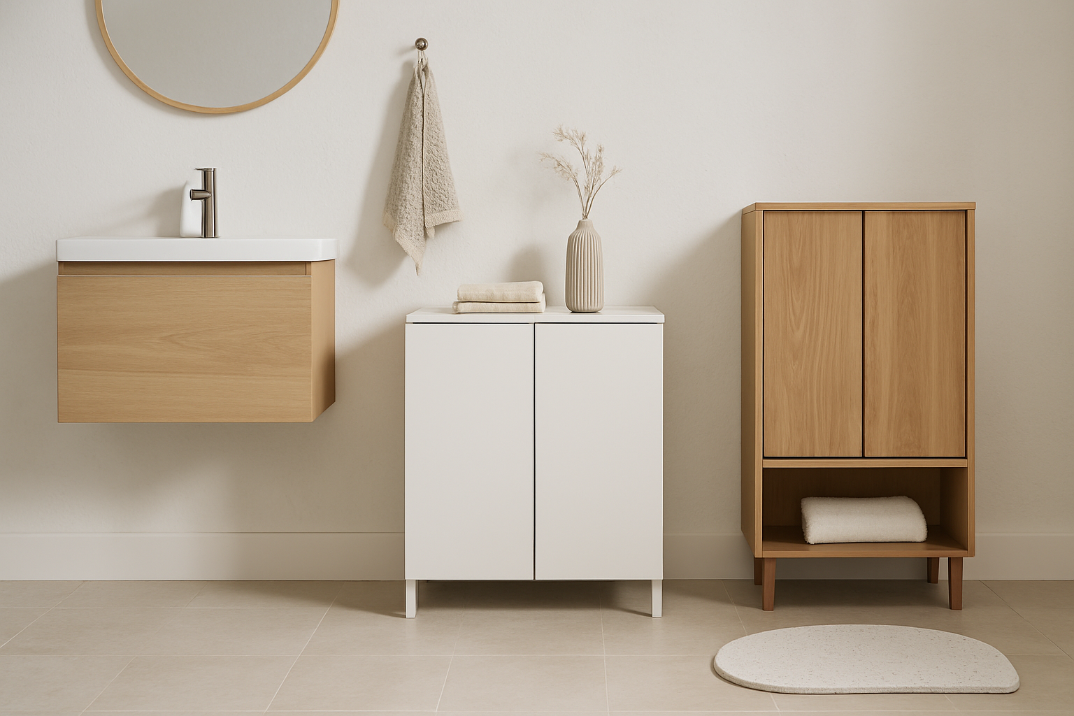 Best Furniture for a Scandinavian Bathroom: Practical Choices with Iconic Style section 5 interior styling detail
