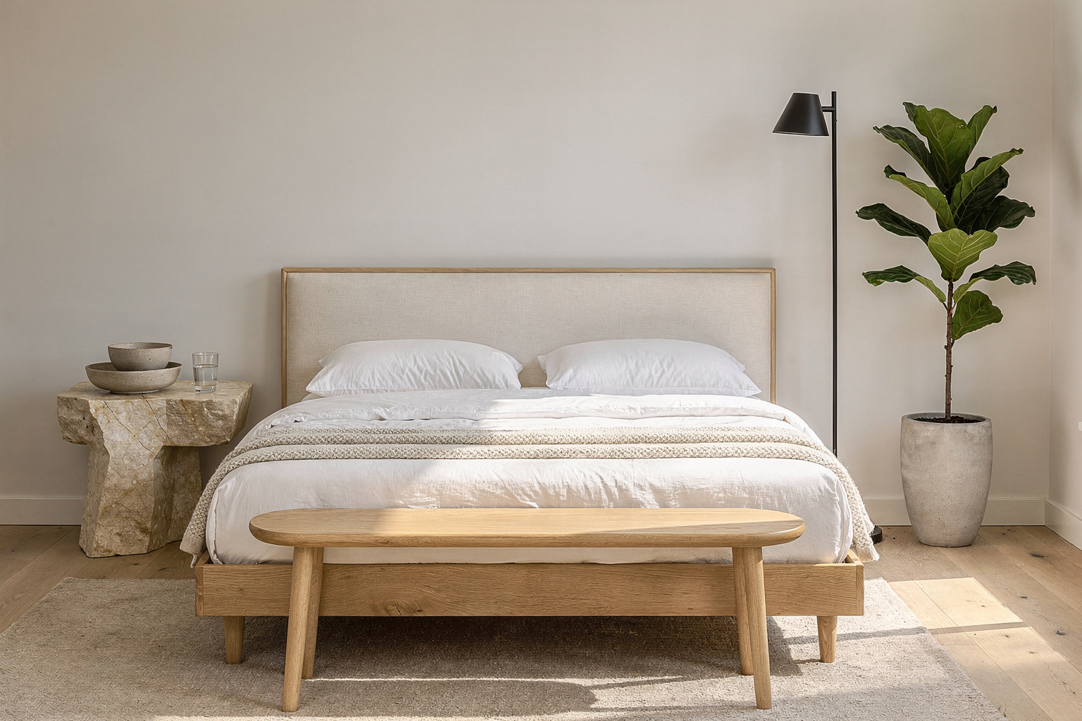 Where to Start with Furniture for a Biophilic Bedroom section 1 interior styling detail