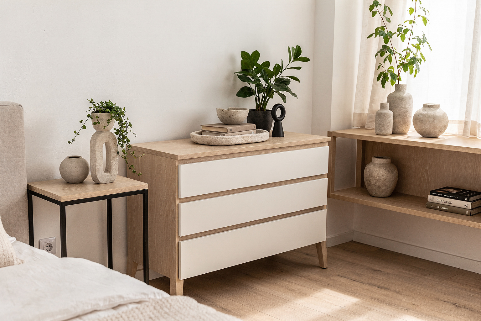 Where to Start with Furniture for a Biophilic Bedroom section 4 interior styling detail