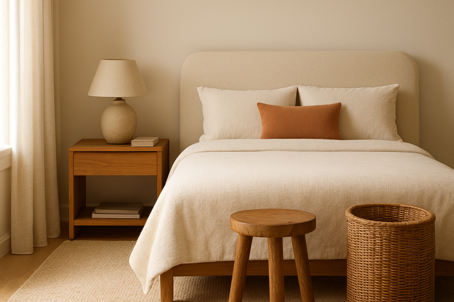 The Best Furniture for an Earthy Bedroom: a Practical Guide to Warm, Natural Comfort section 1 interior styling detail