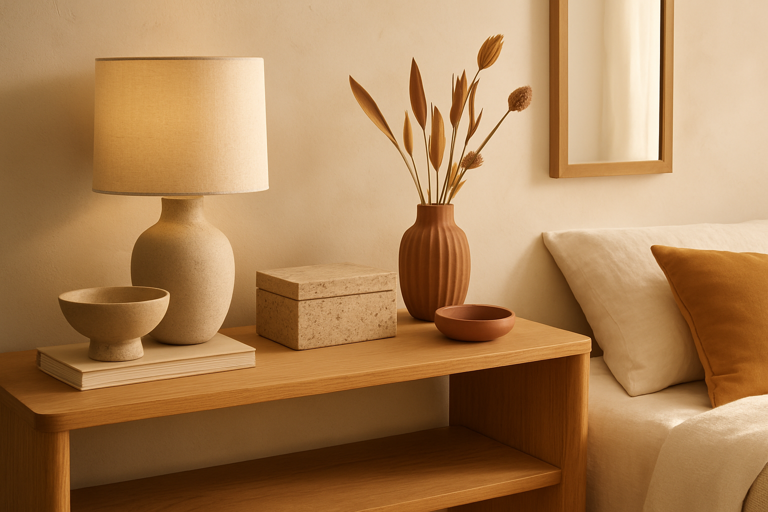 Best Furniture for a Scandinavian Bedroom: Choosing Calm, Cozy, and Functional Pieces section 4 interior styling detail