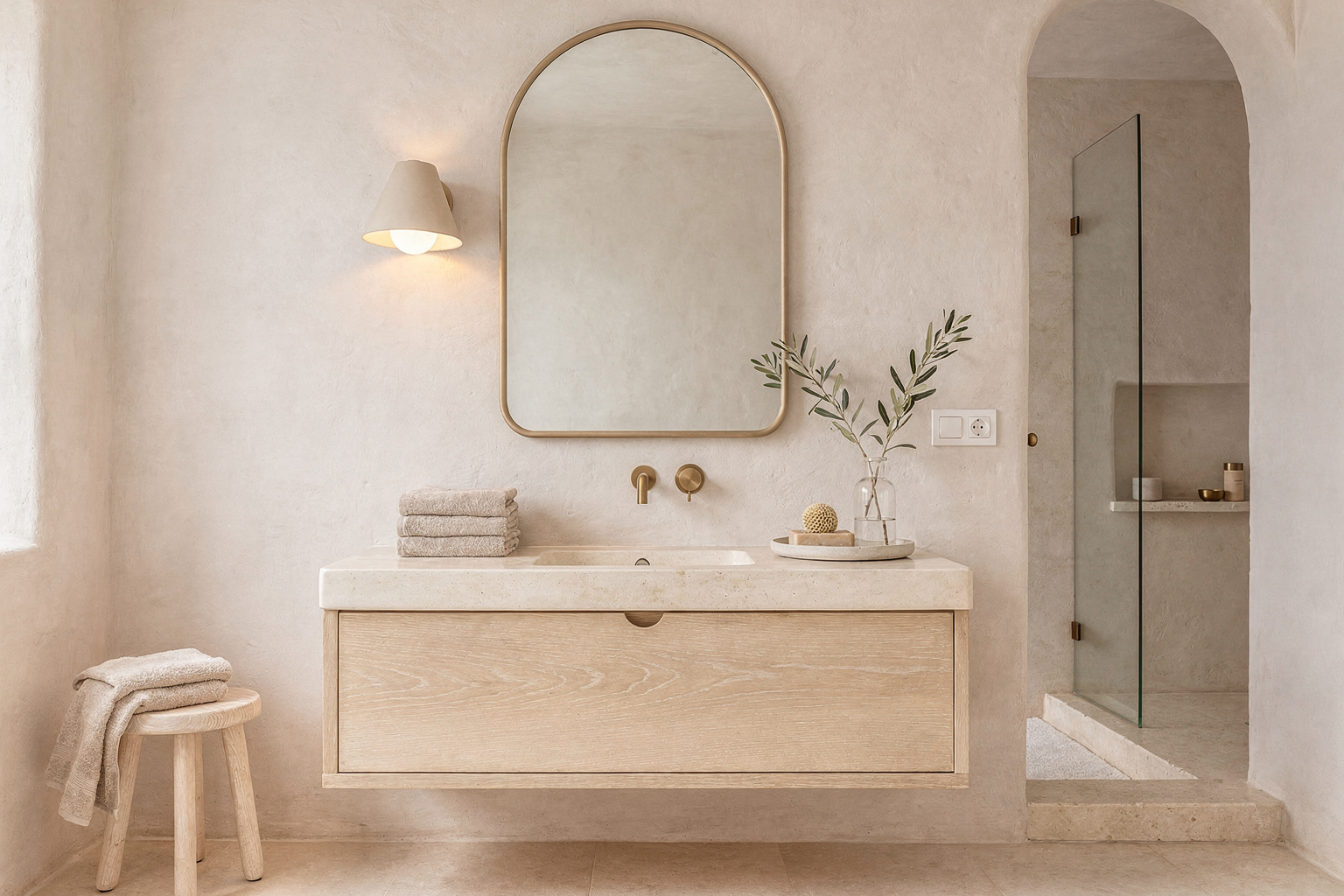 Where to Start with Furniture for a Mediterranean Bathroom interior design inspiration