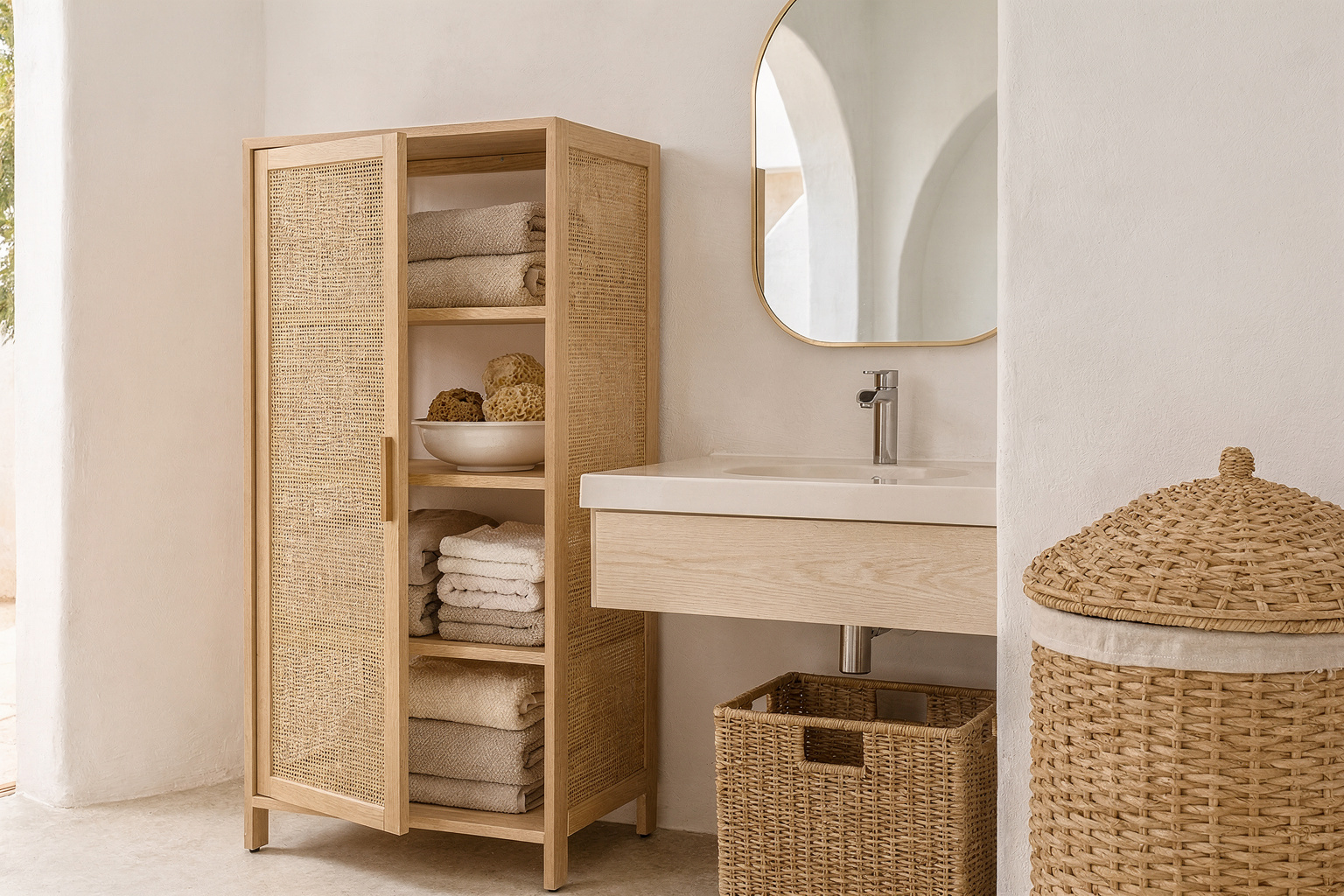 Where to Start with Furniture for a Mediterranean Bathroom section 3 interior styling detail
