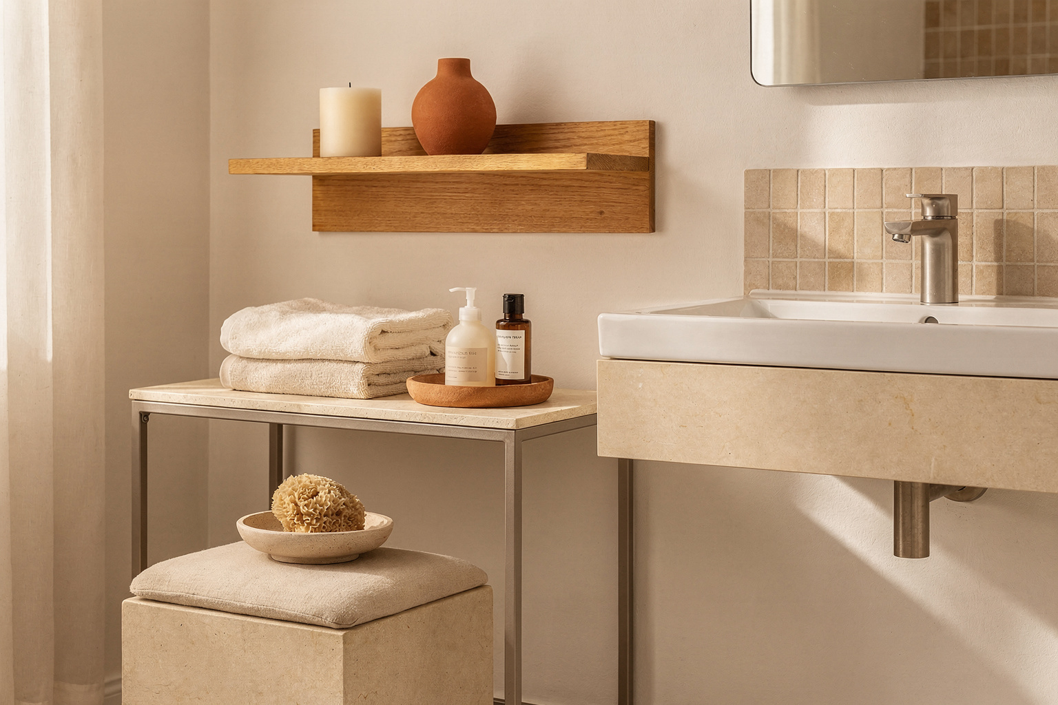 How to Choose Furniture for a Minimalist Bathroom section 4 interior styling detail