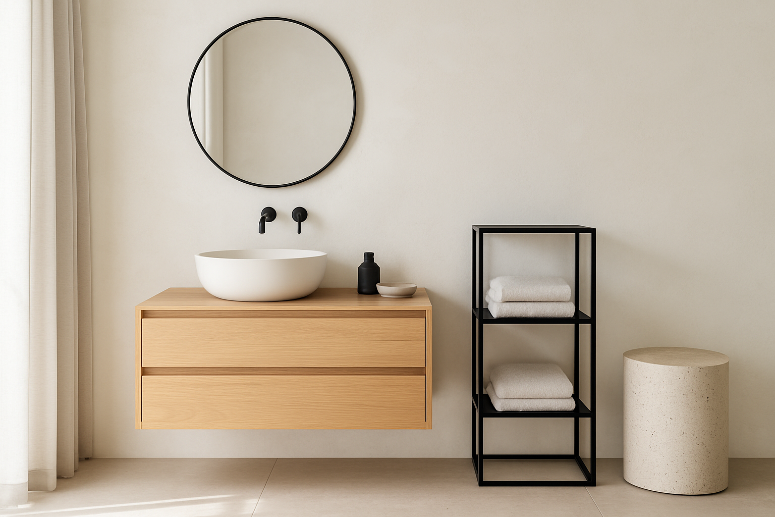 Choosing the Best Furniture for a Neutral Bathroom: Practical Options That Balance Style and Function section 1 interior styling detail