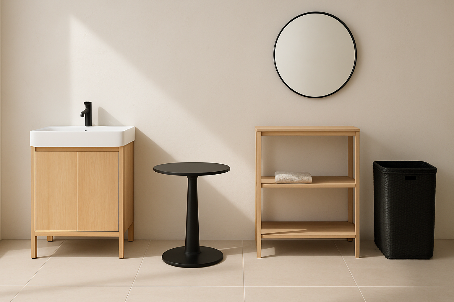 Choosing the Best Furniture for a Neutral Bathroom: Practical Options That Balance Style and Function section 3 interior styling detail