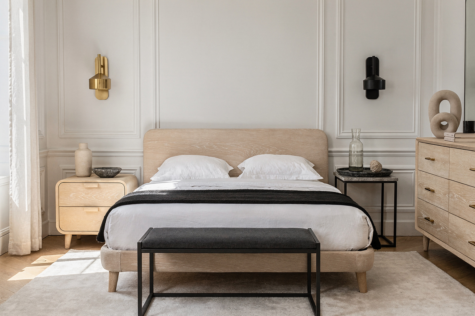The Best Furniture for a Parisian Bedroom: Timeless Options for Everyday Elegance section 5 interior styling detail