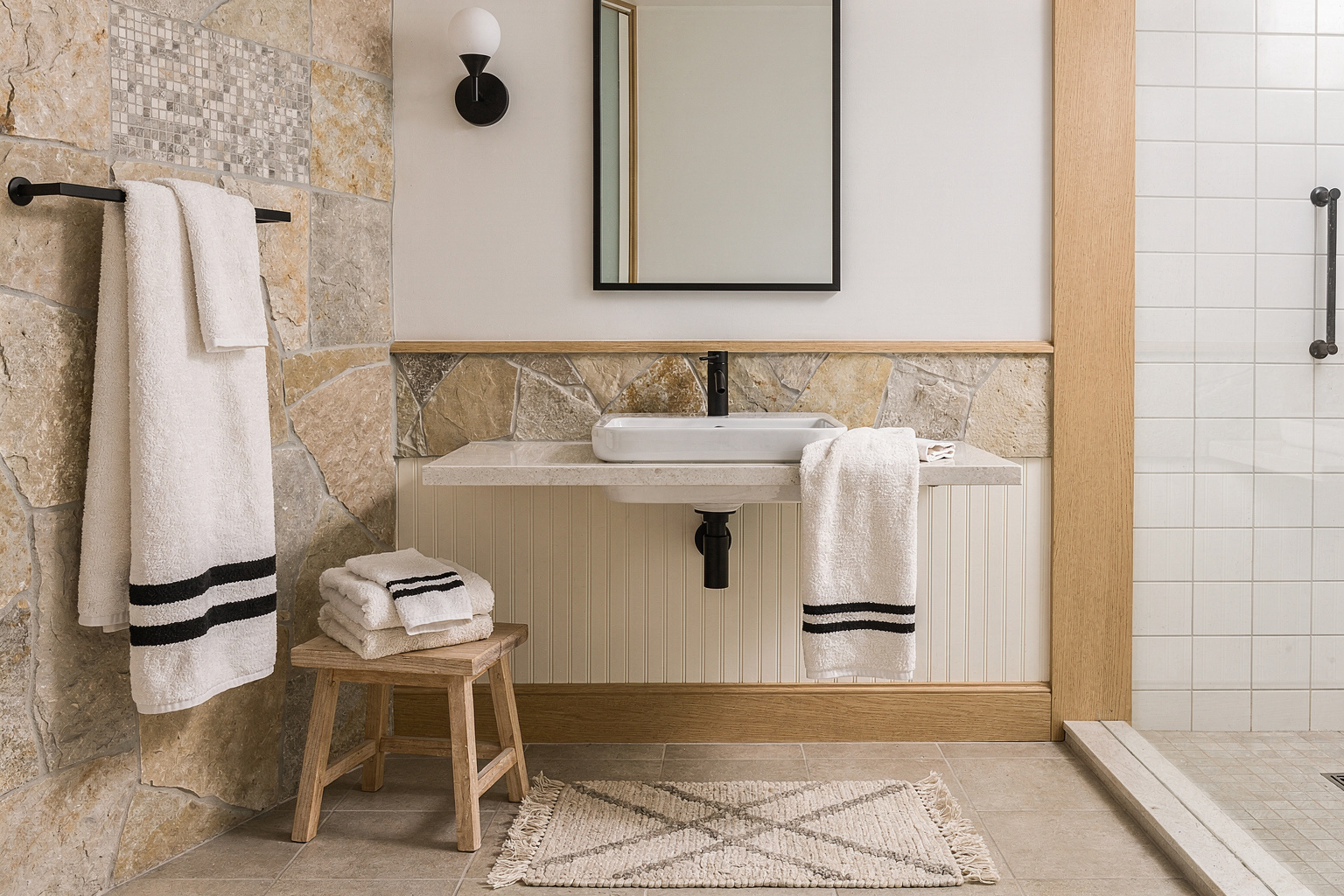 Common Texture Mistakes to Avoid in Cottage Bathroom Decor section 1 interior styling detail