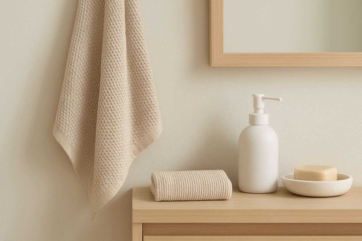 How to Style a Neutral Bathroom with Timeless Modern Elegance section 2 interior styling detail