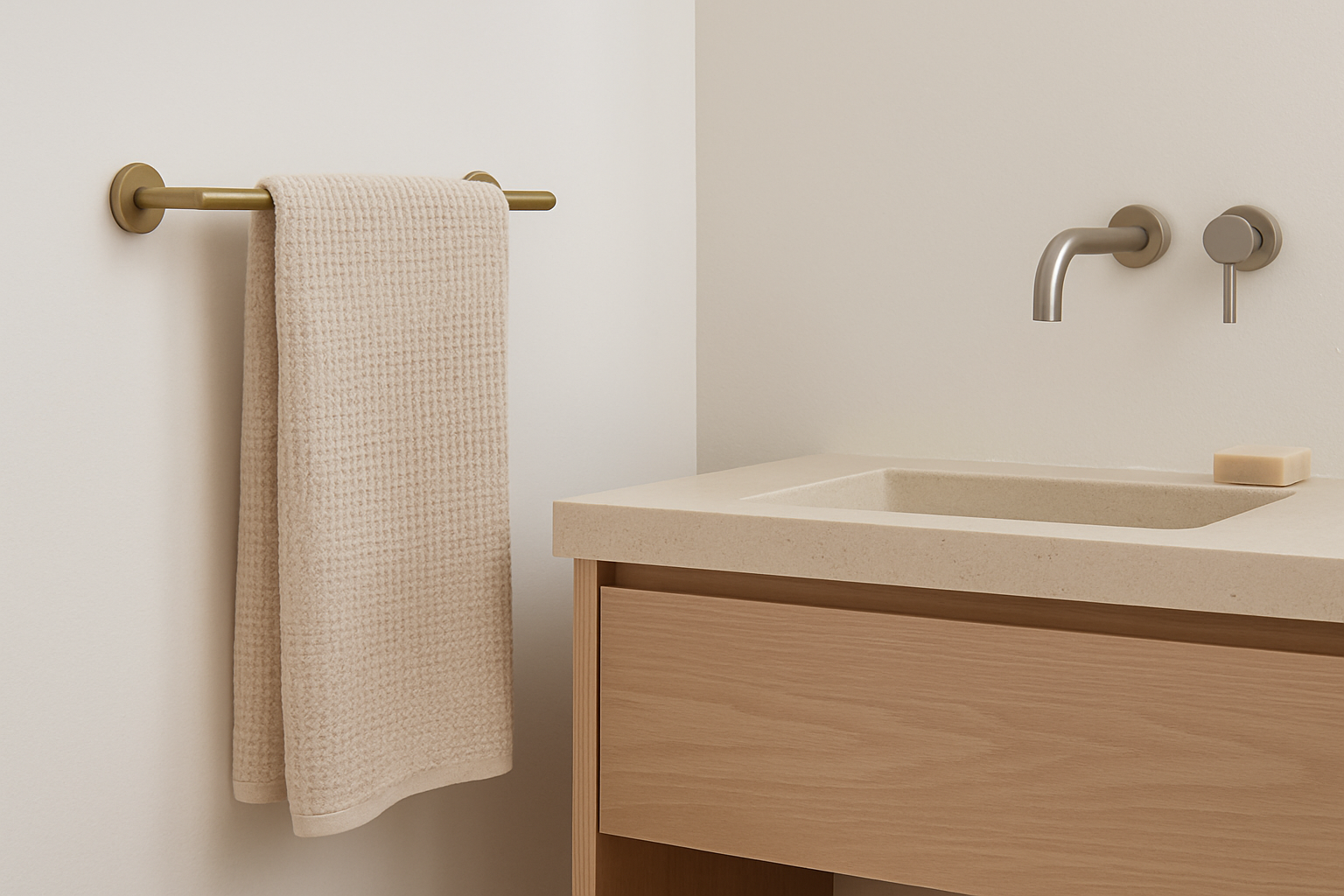 How to Style a Neutral Bathroom with Timeless Modern Elegance section 3 interior styling detail
