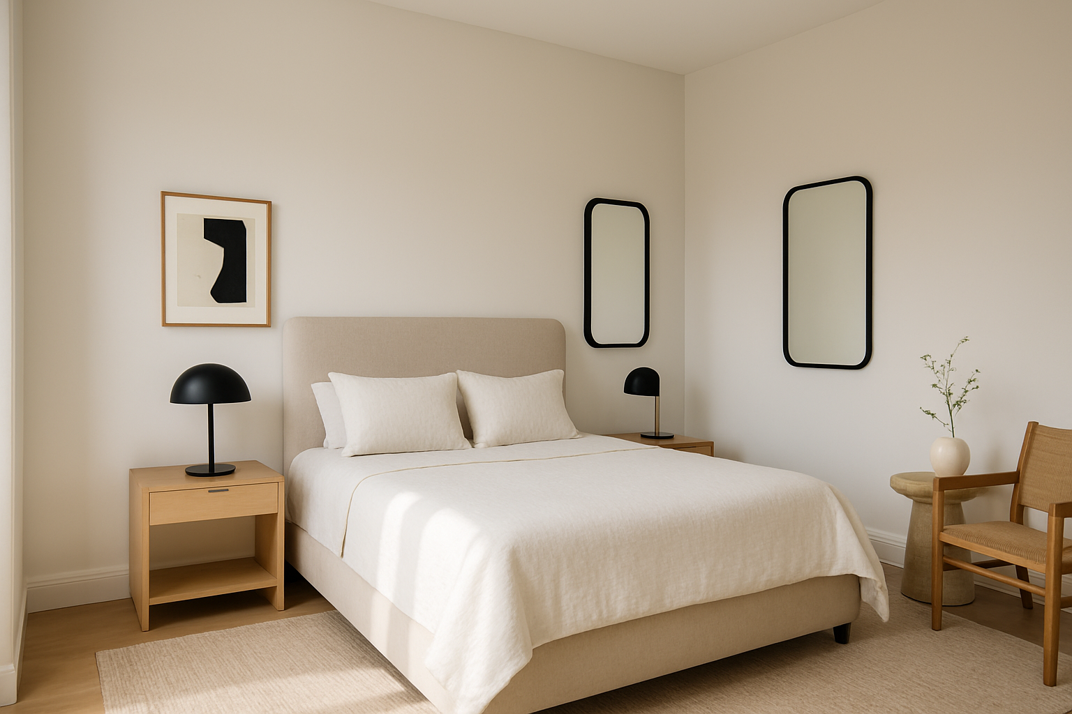 Neutral Bedroom: How to Get It Right section 1 interior styling detail