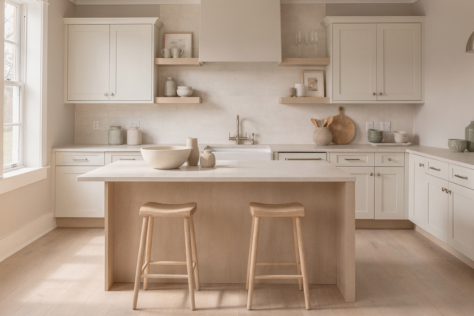 How to Style a Neutral Kitchen: A Clear Starting Point section 1 interior styling detail