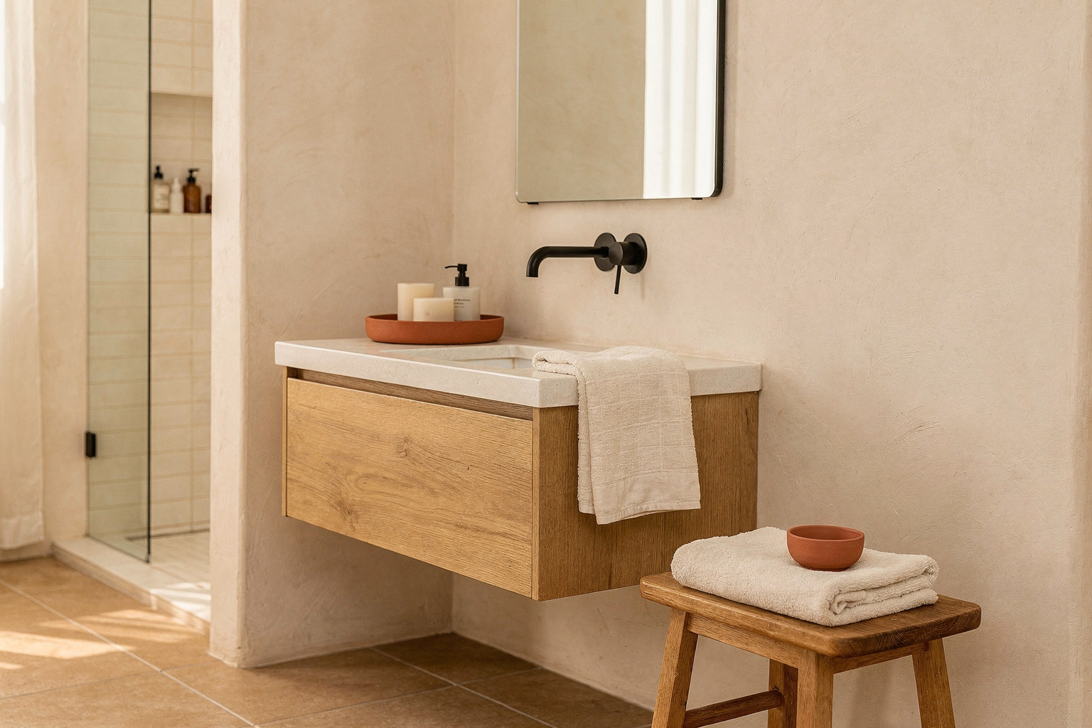 Japandi Bathroom: Common Mistakes to Avoid interior design inspiration