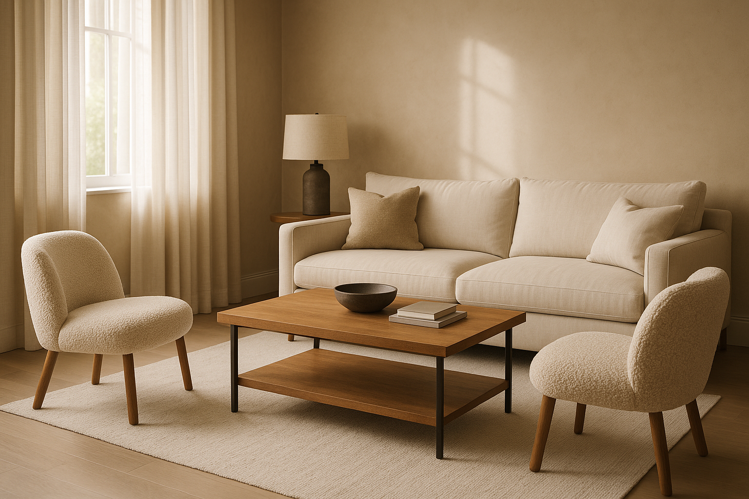 Mastering the Linen and Bouclé Texture Mix for Modern Interiors interior design inspiration