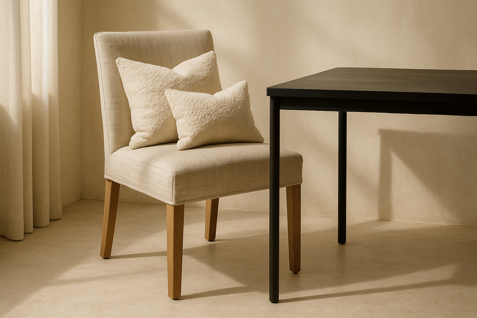 Mastering the Linen and Bouclé Texture Mix for Modern Interiors section 3 interior styling detail