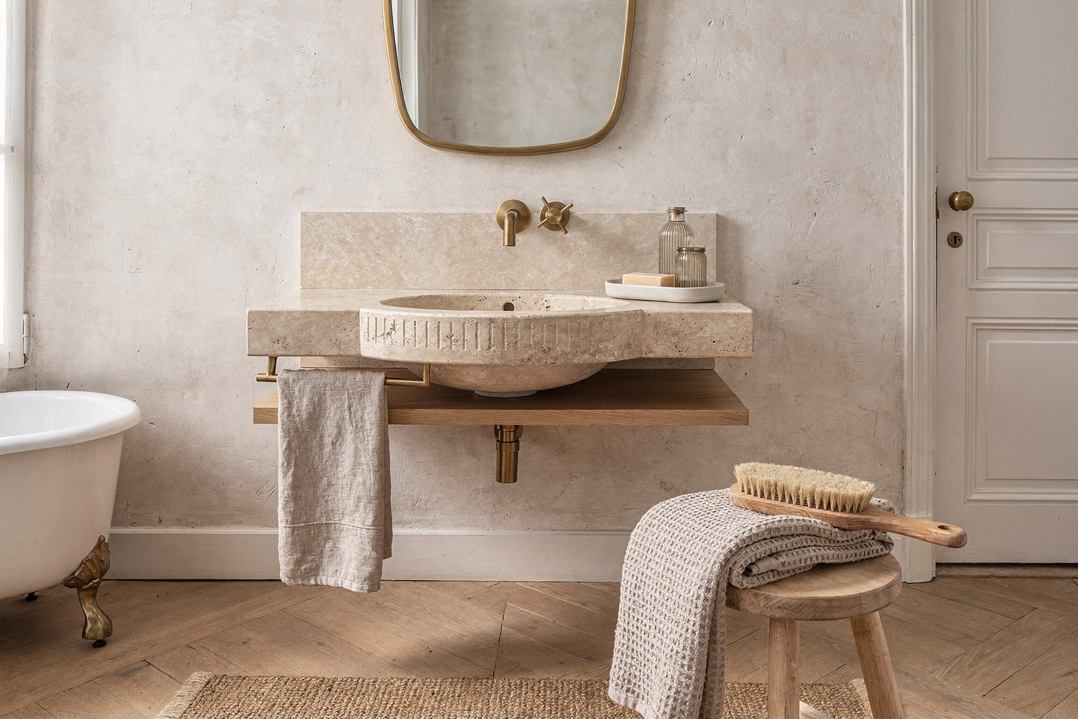 Parisian Bathroom Texture Mistakes to Avoid interior design inspiration