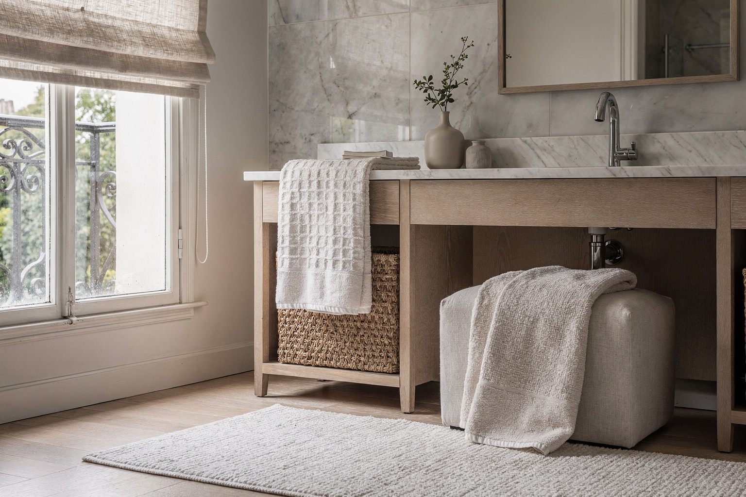 Parisian Bathroom Texture Mistakes to Avoid section 1 interior styling detail