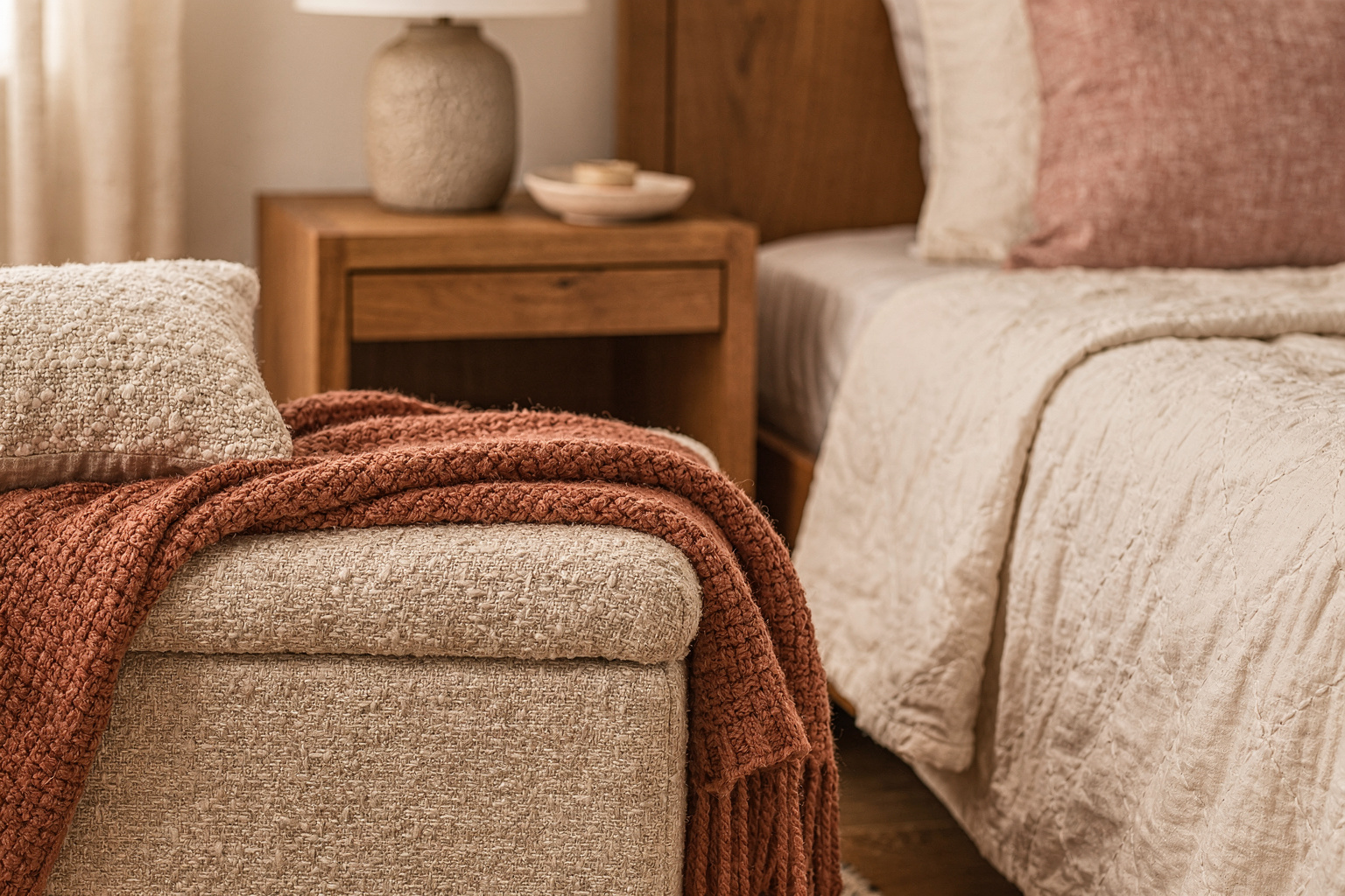 Transitional Bedroom Texture Mistakes to Avoid for a Balanced, Inviting Space section 5 interior styling detail